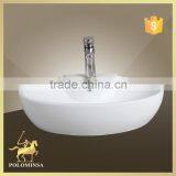 Ceramic Wash Basin Oval Shape thumbnail-3