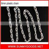 COLORED DECORATIVE 6MM PLASTIC CHAIN thumbnail-3