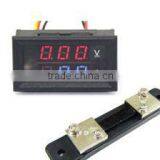 2016 New Arrival Dual LED Digital DC100V 50A Voltmeter Ammeter Voltage Amps Meter Power DC4.5~30V