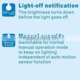 LED Motion Sensor Bulb With Light-off Notification & Manual Override (Model:L1 ) thumbnail-2