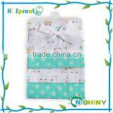 Unisex Design and Sheep Print Infant Cot Flannel Sheet thumbnail-1