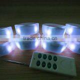 Wholesale Custom Remote Control LED Flashing Bracelet, Silicone LED Light Wristband thumbnail-3