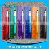 China products multi funtion pen with stylus and ruler