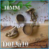 Hot Sell 2015 Fashion Earring Set Clips Bronze Earrings Findings thumbnail-4