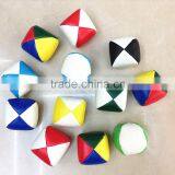 Eco-friendly Welcome OEM Design Soft Lether Knitted Juggling Ball thumbnail-1