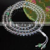 Natural Himalayan Crystal Buddha Beads thumbnail-4