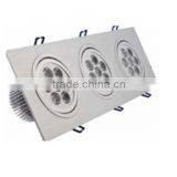 Super Bright Epistar Recessed Ip65 Dimmable White Square 21w Led Ceiling Lamp