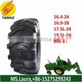 Direct From Factory R4 Tubeless Backhoe Tire 16.9-28 thumbnail-1