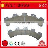 Good Quality FULL WERK China Brake Pads Factory D1280-8396 thumbnail-1