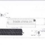 7/16" Black Coil Water Tube With 3/4'' N.H.75 Fitting Ends,Pneumatic Fitting thumbnail-3