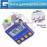 Digital Bevel Box / Inclinometer / Protractor With Spirit Level Built-in Magnetic Base & Always Upright LCD thumbnail-1