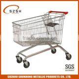 Shopping Cart Application Shopping Trolley With 4 Wheels Rolling thumbnail-1