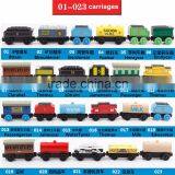 High Quality Baby Toy Small Wooden Magnetic Train Thomas thumbnail-2