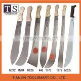 the Good Quality Carbon Garden Steel Machete With Wooden Handle thumbnail-5