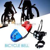 Super Loud Police Style For Mountain Road Bike Horn Accessories 6 LED Light 4 Sounds Trumpet Electronic Horns Bell Siren thumbnail-1