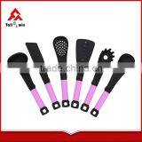 Promotion Item 6pcs Stainless Steel Stand Nylon Kitchen Utensil thumbnail-1