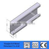 light weightgauge c channel steel u channel