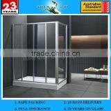 10MM-12MM Rectangle Style Sliding Door Shower Room Glass Supply thumbnail-1