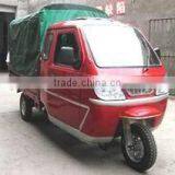 Steel cabin cargo tricycle with roof /Glass cabin and roof tricycle