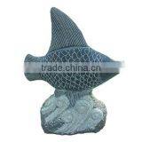 Nature Fish Stone Statue thumbnail-1