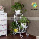 PN Newest Style Home & Garden Supplier Plant Pot Rack Standing Metal Flower Rack thumbnail-3