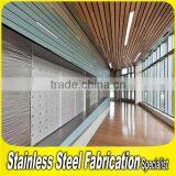 PVD Color Coating Stainless Steel Sheet Exterior Metal Wall Covering thumbnail-6