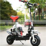 Mini Foldable Motorcycle With Gasline/Petrol, Portable Oil-fired Scooter thumbnail-5