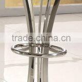 B133G Luxury Stainless Steel Bar Furniture Bar Table and Bar Chair thumbnail-6