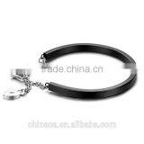 Fashion New Design Rose Gold Plated Stainless Steel Bracelet for Men Women thumbnail-4