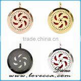 Stainless Steel Aromatherapy Essential Oils Diffuser Necklace,Silver Locket thumbnail-4