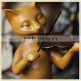 Factory price resin cat figure living room decoration manufacturer