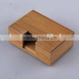 separable rectangular bamboo name card box