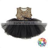 Lovely Ball Gown Prom Tutu Skirt Dresses Leopard Print Sleeveless Summer Birthday Princess Toddler Prom Dresses thumbnail-2