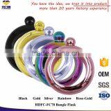 Stainless Steel Black Bracelet Flask thumbnail-4