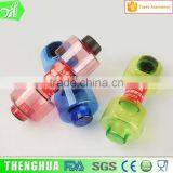 Sports Drinking Plastic Clear Dumbbell Water Bottle With Private Label thumbnail-6