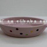 Mini Oval Bakeware With Dots for Kid thumbnail-1