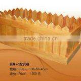 (HA-15308) ISO,CE Certificate Antique Design Solid Outdoor Wood Flower Pot thumbnail-1