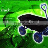 Four Wheel TC2145 Cheap Poly Garden Dump Cart Factory thumbnail-1