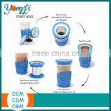 Hot Selling Silicone Stainless Steel Tea Infuser Glass Tea Cup Sets thumbnail-3