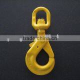 SELF LOCKING SWIVEL TYPE G80 ALLOY STEEL SAFETY HOOK thumbnail-3