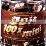 3 Bit Chocolate Bar Tube 100 Mini Chocolate Bars thumbnail-1