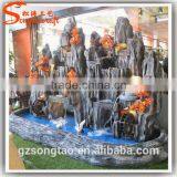 Hot Sale Artificial Fountain Indoor Decoration Customized Fiberglass Artificial Water Fountain thumbnail-2