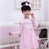 Summer Dress Girl Print Dress Fashion Floral Elastic Chiffon Dress Party Dresses for Girl thumbnail-6
