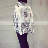 Latest Ladies Cardigan Printing Fabric for Women Cardigan Without Buttons thumbnail-4