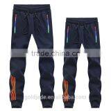 Stylish Stitching Track Pants Wholesale, Custom High Quality Cotton Sport Pants Men thumbnail-3