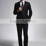 2015 Polyester Cotton Fabric Office Work Suit for Man Blazer and Pant thumbnail-1