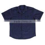 Solid Color Worker Uniform Front Pocket Workwear Man Work Shirts thumbnail-5