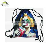 Sublimation Drawstring Bag, Printing Drawstring Bag thumbnail-3