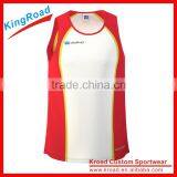 Mens Yoga Tank Tops Running Singlets Plain Custom Gym Vest thumbnail-1