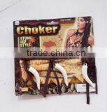 Stone Age Style , Choker, Head Band , Bracelet, Earrings